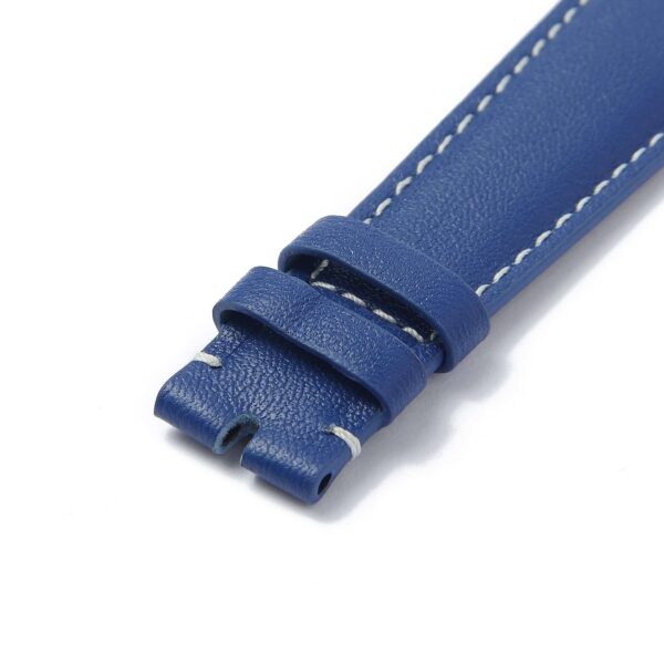 Replacement Omega leather watch band 20mm black handmade custom