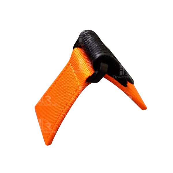Replacement-canvas-strap-for-Hublot-big-bang-Meca-10-orange-velcro-watch-band (4) replacement canvas strap for Hublot big bang Meca 10 orange velcro watch band