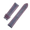 replacement carbon fiber 18mm 20mm 22mm 24mm - custom watch band (2) Handmade carbon fiber watch strap red stitching