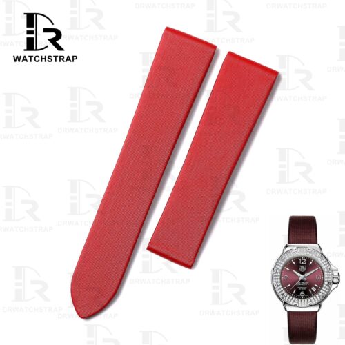 Buy Custom Handcrafted Red satin watch band tag heuer formula 1 strap replacement straps for sale (1) Buy Custom Handcrafted Red satin watch band tag heuer formula 1 strap replacement straps for sale (1)