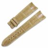 Custom leather strap replacement fit for Patek Philippe yellowalligator watch band – customized (3) Custom leather strap replacement fit for Patek Philippe yellow alligator watch band - customized