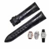 Best quality crocodile Black America Alligator replacement Franck Muller leather strap and watch band for Franck Muller Casablanca 8880 luxury color dreams wristwatch - High-end watchbands online