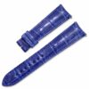 Jaeger-Lecoultre Master blue crocodile strap replacement watch band Custom best quality Grade A American crocodile blue alligator leather jaeger lecoultre watch straps and watch bands for Jaeger-Lecoultre Master JLC Master luxury watches - OEM leather watch strap online for sale at low price