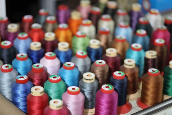Stitching color can be personalized - choose your thread color