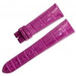 Hermes watch replacement leather watch strap purple alligator 19mm 20mm 23mm 16mm 14mm custom watchband