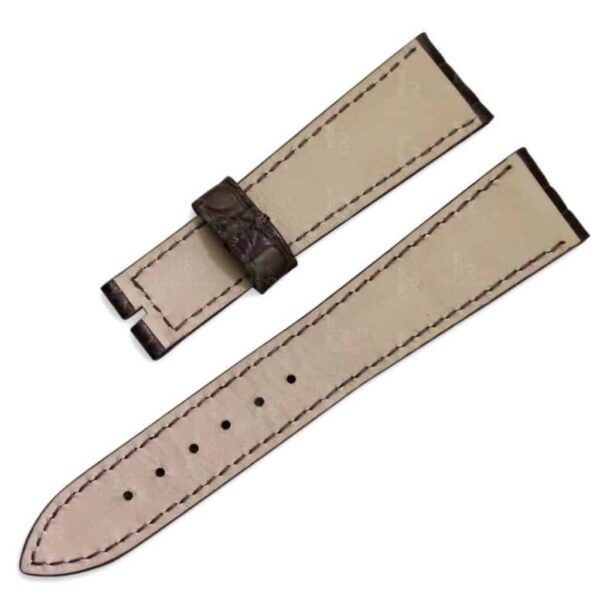 handcrafted brown Alligator leather strap 16mm 18mm 20mm 21mm for Breguet tradition replacement watch band