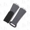 Custom Dark Grey nylon velcro watch band for Hublot Big Bang 441 Custom Dark Grey nylon velcro watch band for Hublot Big Bang 441