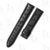 Buy Custom replacement Black alligator leather watch straps for Montblanc Star Legacy luxury watch2 Buy Custom replacement Black alligator leather watch straps for Montblanc Star Legacy luxury watch2