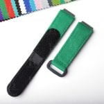 Custom green velcro watch band for Richard Mille strap (12) Custom orange elastic watch band for Richard Mille