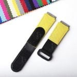 Custom yellow velcro watch band for Richard Mille strap (15) Richard Mille Replacement custom blue elastic watch band