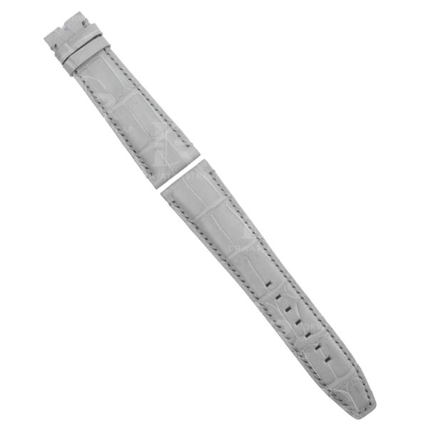 Custommade black alligator watch band for Audemars Piguet Code 11.59 strap