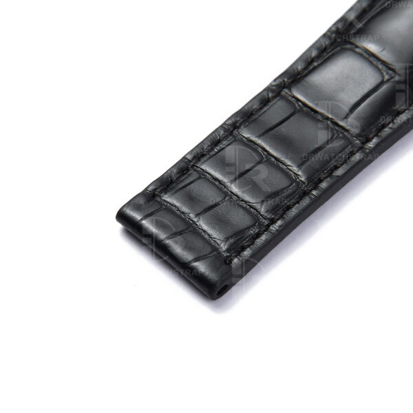 Buy Custom genuine alligator leather watch bands replacement for Maurice Lacroix Pantos luxury watchbands (2)