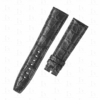 Custom Black Alligator leather watch band for audemars piguet