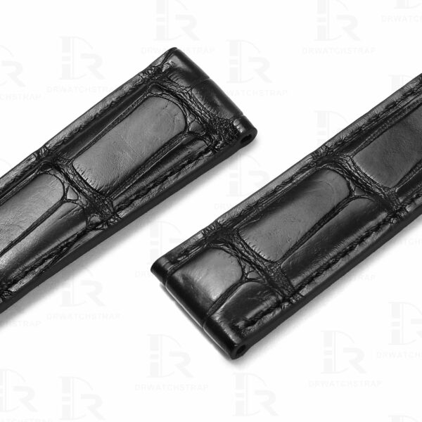 Genuine alligator leather watch bands for Maurice Lacroix watch