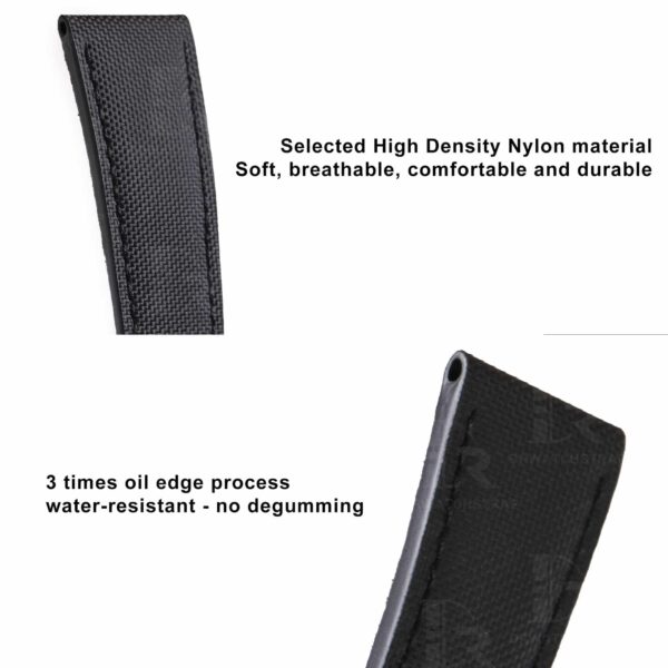Custom aftermarket best quality nylon fabric canvas material replacement Tudor watch strap and watch band for Tudor Heritage Black Bay 58 41 watches - Shop the high-end nylon watch bands and strap online at a low price
