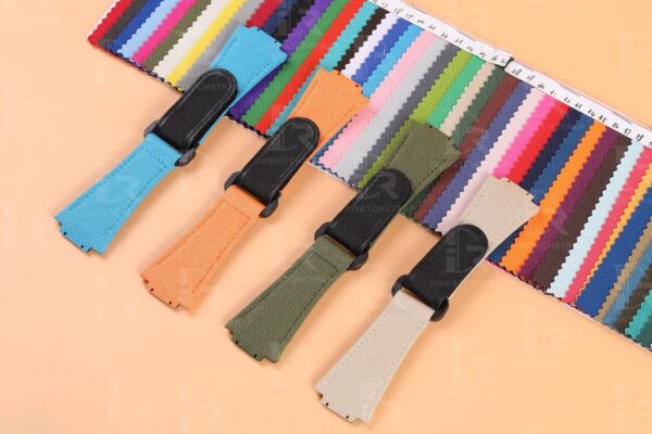 Custom velcro watch bands for Hublot 647 Spirit of Big Bang Moonphase straps