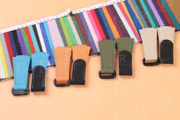 Custom handmade velcro watch bands for Hublot 647 Spirit of Big Bang Moonphase strap