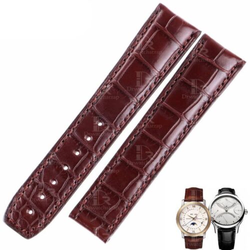 Handmade crocodile leather watch strap for Maurici Lacroix Masterpiece band Handmade crocodile leather watch strap for Maurici Lacroix Masterpiece band