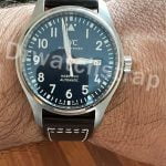 Custom replacement Brown alligator leather strap for Corum Admirals Cup watch band for sale