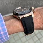 Buy Custom hermes orange Leather strap Replacement watch straps