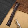 Buy Custom handmade replacement Dark Brown leather watch band for Patek Philippe Grand Compalication 5905R watchbands (1)