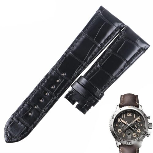 Breguet Type XX Strap alligator leather watch band (3) Breguet-Type-XX-Strap-alligator-leather-watch-band