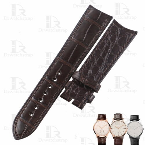 Handmade alligator watchbands for Vacheron Constantin Traditionnelle black leather strap Customized (1) Handmade alligator watchbands for Vacheron Constantin Traditionnelle black leather strap Customized (1)