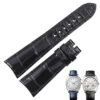 Handmade black alligator watch strap for Vacheron Constantin Harmony 7805 4000 (1) Handmade black alligator watch strap for Vacheron Constantin Harmony 7805 4000
