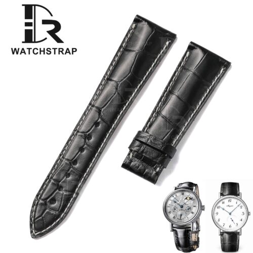 Buy custom Breguet Classique Moonphase Automatic 5177 5904 5967 Black leather watch strap 19mm 20mm 21mm 22mm for sale (1) Buy custom Breguet Classique Moonphase Automatic 5177 5904 5967 Black leather watch strap 19mm 20mm 21mm 22mm for sale (1)
