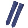 Custom replacement dark blue calfskin leather watchbands for Cartier Roadster strap Genuine best quality calfskin material handmade Dark Blue leather watch strap and watch band replacement for Cartier Roadster Chronograph, XL, 2510, GMT 19mm 20mm mens and women's watches with Quickswitch system for sale - Shop the Quick release premium calf leather straps and watch bands from DR Watchstrap online at a low price