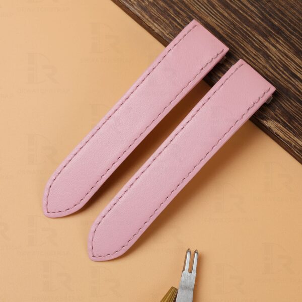 Genuine best quality calfskin material handmade Pink leather watch strap and watch band replacement for Cartier Roadster Chronograph XL 2510 GMT 19mm 20mm mens and womens watches with Quickswitch system for sale Shop the Quick release premium calf leather straps and watch bands from DR Watchstrap online at a low price Genuine best quality calfskin material handmade Pink leather watch strap and watch band replacement for Cartier Roadster Chronograph XL 2510 GMT 19mm 20mm mens and womens watches with Quickswitch system for sale Shop the Quick release premium calf leather straps and watch bands from DR Watchstrap online at a low price