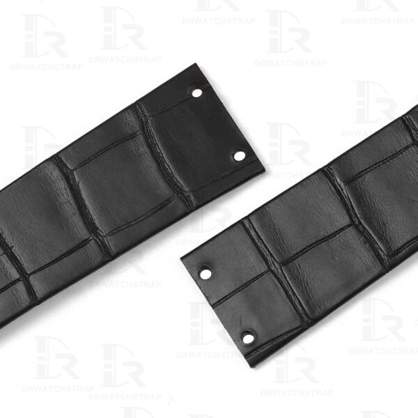 Buy custom Piaget Limelight Magic Hour Black leather watch band 20mm for sale (2) Buy custom Piaget Limelight Magic Hour Black leather watch band 20mm for sale (2)