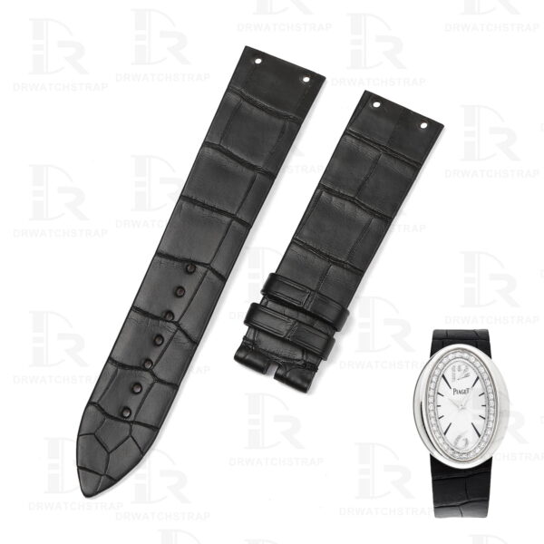 Buy custom Piaget Limelight Magic Hour Black leather watch straps 20mm for sale (1) Buy custom Piaget Limelight Magic Hour Black leather watch straps 20mm for sale (1)