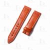 Replacement Franck Muller Long Orange leather watch band 22mm 24mm 26mm straps for sale (1)
