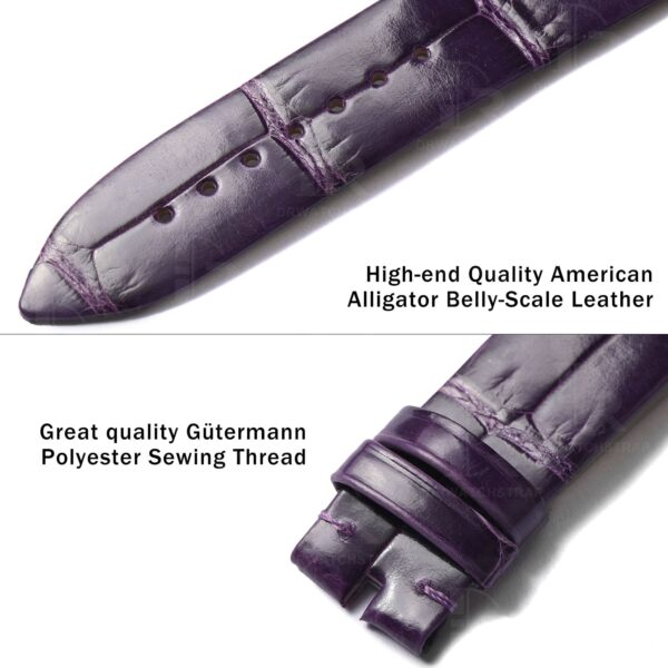 buy custom Piaget Limelight Magic Hour Purple leather watchstraps 20mm for sale (3) buy custom Piaget Limelight Magic Hour Purple leather watchstraps 20mm for sale (3)