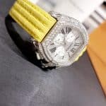 Red velcro watch band replacement for Richard Mille RM011 watch