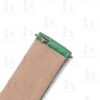 Custom Amerian alligator High-gloss Green leather watch straps & watch bands replacement for Piaget Miss Protocole luxury watch (3)