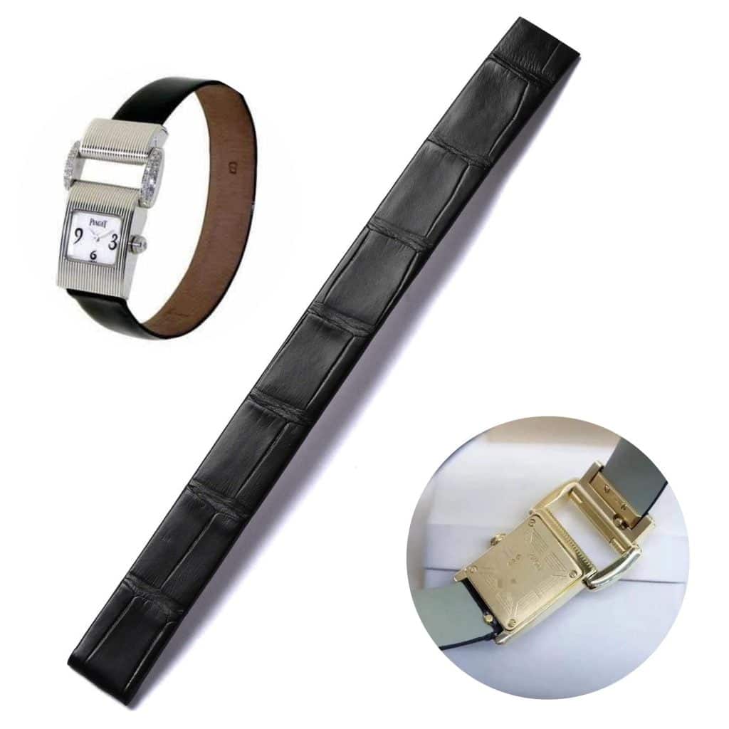 Handmade Leather watch strap for Piaget Miss Protocole bracelet