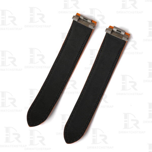 Premium water-resistant calfskin leather lining