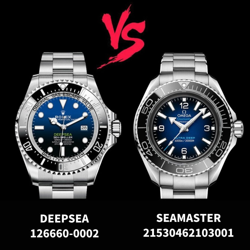 Rolex Deepsea Sea Dweller vs Omega Planet Ocean Ultra Deep