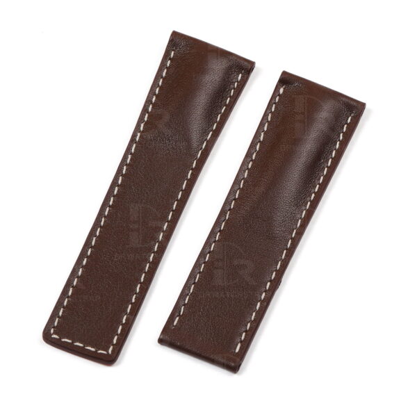 Buy Custom Dark Brown calf leather watch band 20mm 22mm for Breitling Navitimer replacement strap (1) Buy Custom Dark Brown calf leather watch band 20mm 22mm for Breitling Navitimer replacement strap (1)