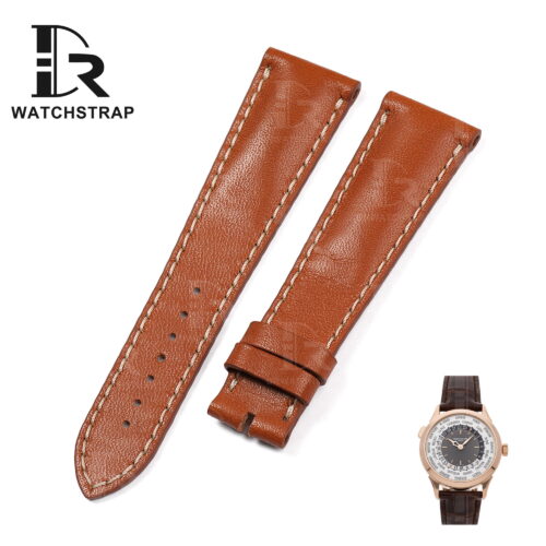 Buy Custom Patek Philippe 5230P Brown calfskin leather strap 20mm Handmade watch strap (1) Buy Custom Patek Philippe 5230P Brown calfskin leather strap 20mm Handmade watch strap (1)
