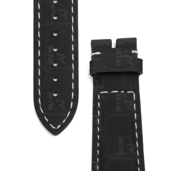 Buy Custom Patek Philippe 5230P Black Suede leather watchbands 20mm Handmade for band watch (2) Buy Custom Patek Philippe 5230P Black Suede leather watchbands 20mm Handmade for band watch (2)