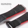 NEW 2023 Buy Custom Richard Mille Red rubber velcro Replacement strap Richard Mille band RM orange watchbands aftermarket (3)