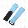 NEW 2023 Buy Custom Richard Mille ice blue rubber velcro Replacement strap Richard Mille band RM watchband aftermarket