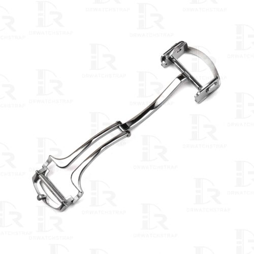 Cartier Santos Tank Must New silver deployant deployment with push button buckle clasp (1) Cartier Santos Tank Must New silver deployant deployment with push button buckle clasp (1)