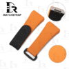 Buy Custom Franck Muller Vanguard v41 Orange Canvas Pattern Rubber velcro watch band for FM strap (1)