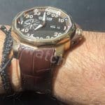IWC Mark XVIII brown leather watch band1