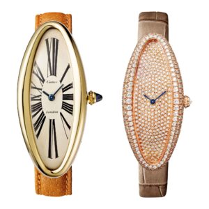 Cartier Baignoire Allongée watch vintage