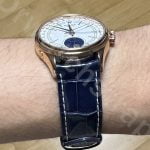 Ulysse Nardin Marine Chronometer replacement black alligator strap from drwatchstrap (1)